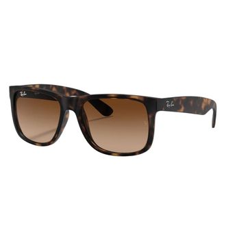 Ray-Ban Justin Zonnebrillen - unisex - Zonnebrillen - Bruin - 55 MM - Accessoires