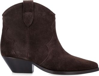 Isabel Marant Brown Suede Ankle Boots