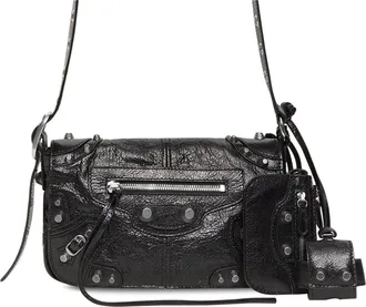 Balenciaga Le Cagole Xs Flap Bag Black 719082210KR1000