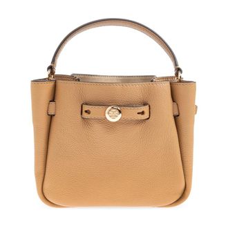 Tory Burch Romy Mini Handtas - Dames - Handtassen - Bruin - ONE Size - Leer - Tassen