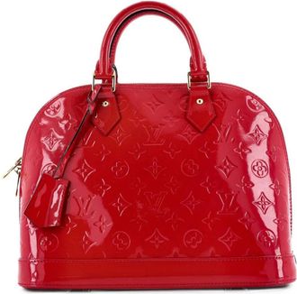 Louis Vuitton Alma Handbag Monogram Vernis PM satchel - Roze