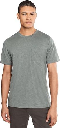 Toad&Co Tempo Short Sleeve Pocket Crew Mens T Shirt Slate : XL, Cotton/Elastane/Lyocell