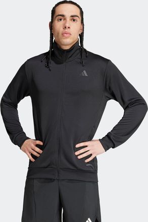 adidas Trainingsjacke ADIDAS PERFORMANCE M BL TT, Herren, Gr. M, schwarz, Obermaterial: 100% Polyester, Jacken Trainingsjacke