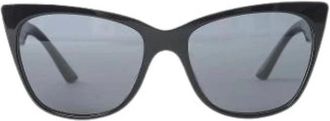 Prada Pre-owned SPR 23X Zonnebril - Dames - Vintage Accessoires - Zwart - ONE Size - Vintage