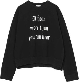 Undercover Black Crew Neck Sweatshirt