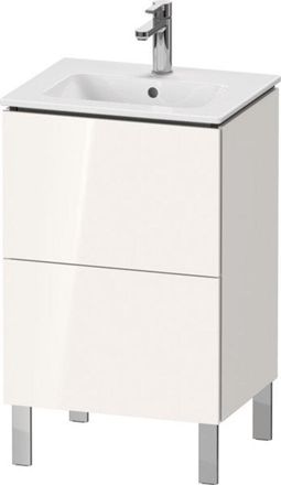 Duravit L-cube Mueble De Ba&ntilde;o De Pie Compact, 2 Cajones, Ancho: - Duravit