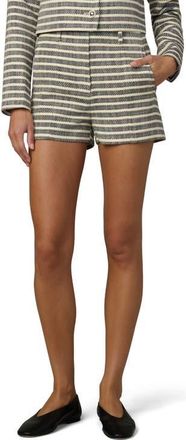 Joe's The Frankie Stripe Woven Shorts in Midnight/Ecru Stripe at Nordstrom, Size 12