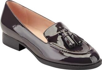 Bandolino Linzer Patent Tassel Loafer in Dark Brown Patent at Nordstrom, Size 8.5