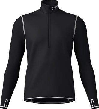 LOEFFLER Windproof HZ Shirt L/S Transtex Light 100 Kunstfaserunterw&auml;sche f&uuml;r Herren | schwarz