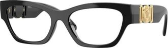 Versace Optical Frame - Dames - Brillen - Zwart - 54 MM - Nylon - Accessoires