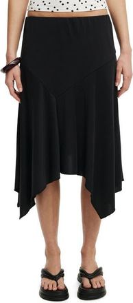 Cotton On Womens Sandy Midi Skirt in Black at Nordstrom, Size Xxx-Small