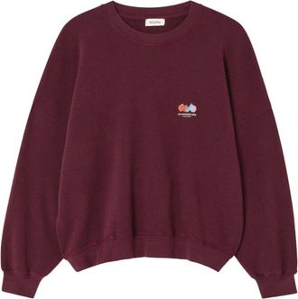 American Vintage Dames, Sweatshirts & Hoodies, Rood, Maat: M Katoen