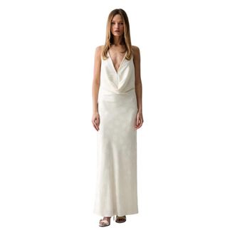 Rotate Rotate Birger Christensen, Dames, Jurken, Beige, Maat: M