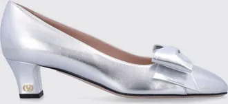 Valentino Garavani Décolleté Bowow Valentino Garavani in nappa laminata con fiocco