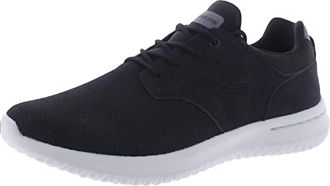 Skechers Mens Delson Shoes In Black
