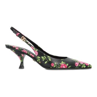 Dolce & Gabbana Pumps, female, Multicolor, Size: 8 1/2 US Lollo Calfskin Slingback