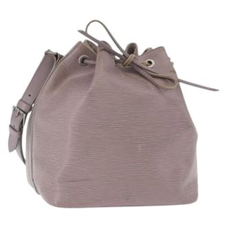 Louis Vuitton Pre-owned Bucket Bags, female, Purple, Size: ONE SIZE Pre-owned Vintage Epi Bucket Bag