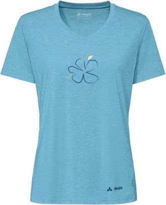Vaude Skomer Print T-Shirt III T-Shirt f&uuml;r Damen | blau