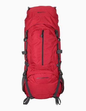 Mountain Warehouse Womens Mountain Warehouse Ventura 65L Hiking Backpack - Red - Size: ONE size