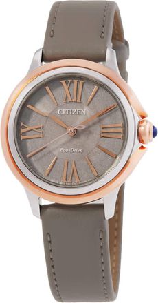 Citizen L Ceci Eco-Drive Taupe Dial Ladies Watch EM1166-01Z
