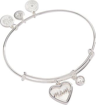 Alex and Ani Mom Bangle Bracelet in Silver at Nordstrom, Size Small/medium