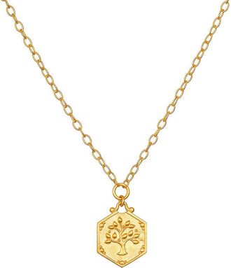 Satya Jewelry Seeking Growth Tree of Life Necklace