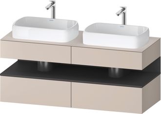 Duravit Duravit Collection One Meuble Sous-vasque Sur Console, 2 Tiroirs
