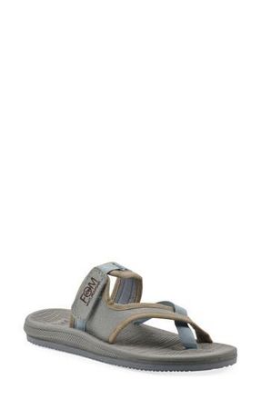 White Mountain Basket Woven Slide Sandal in Blue Raspberry Fabric at Nordstrom Rack, Size 7