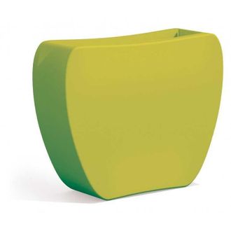Monacis Maceta En Forma De Coraz&oacute;n Verde En Pol&iacute;mero Monacis - 100x30x80 Cm H