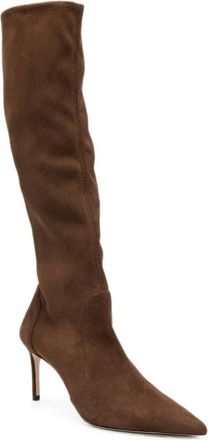 Stuart Weitzman Schoenen, Dames, Bruin, 40 EU, Stuart Power Heeled Boot