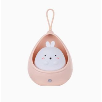 OEM Luz Nocturna Led, Gato De Silicona Azul, Sensor T&aacute;ctil, Control Remoto, Recargable Por Usb, Para Habitaci&oacute;n Infantil