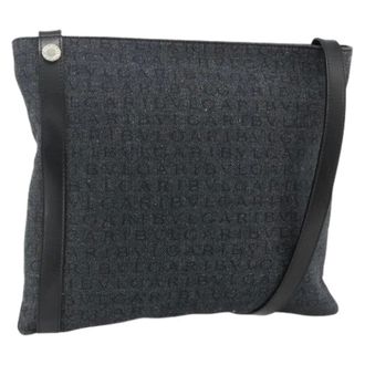 Bulgari Pre-owned Cross Body Bags, female, Blue, Size: ONE SIZE Pre-owned Vintage Shoulder Bag