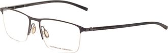 Porsche Design Mens 54mm Black Opticals