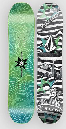 Nitro X Volcom Ripper Kids 2025 Kids Snowboard patroon