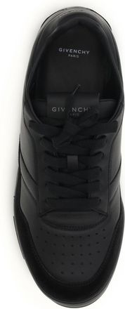 Givenchy Mens Leather Sneakers Yard Court Black Trainers