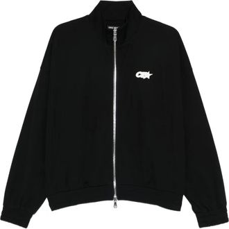 Cole Buxton Sweater met ritssluiting en logodetail - Zwart