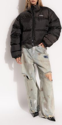 VETEMENTS Down Jacket, Womens, Black
