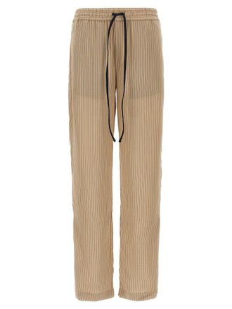 Victoria Beckham Pleat Detail Pyjama Pants