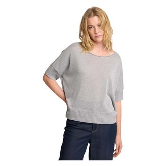 Kocca Round-neck Knitwear, female, Gray, Size: XS Round-neck Knitwear