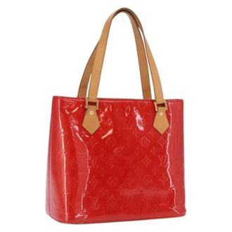 Louis Vuitton Pre-owned Tote Bags, female, Red, Size: ONE SIZE Pre-owned Leather Tote Bag