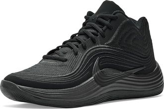 Nike Precision 8 Mid Mens Basketball Shoes Black/Black/Black : 11.5 D - Medium, Textile