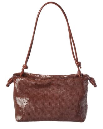 Loewe Flamenco Sequin Leather Clutch