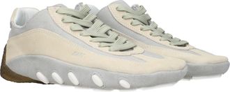 Magliano Vintage Leather and Suede Sneakers - Beige