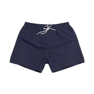 Aquascutum Beachwear, male, Blue, Size: XL Casual Shorts