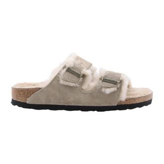 Birkenstock Comfort Slipper Pijl - Dames - Sandalen - Grijs - 37 EU - Schoenen