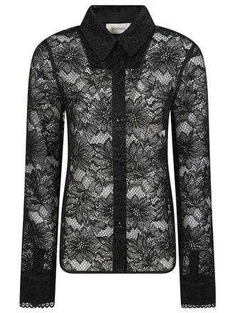 Sportmax Rebrod&eacute; Floral Lace Shirt