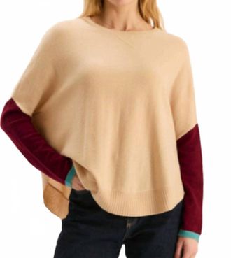 Tyler B&ouml;e Bailey Cashmere Capelet Sweater In Multi