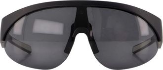 Moncler Myrr Oval Zonnebril - unisex - Zonnebrillen - Zwart - ONE Size - Accessoires