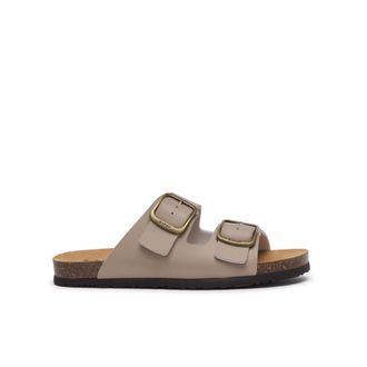 Scholl Women Jackie Sandal, Beige, 4 UK