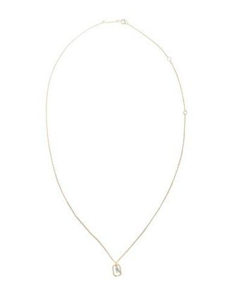 P D PAOLA Mini Letter R Necklace